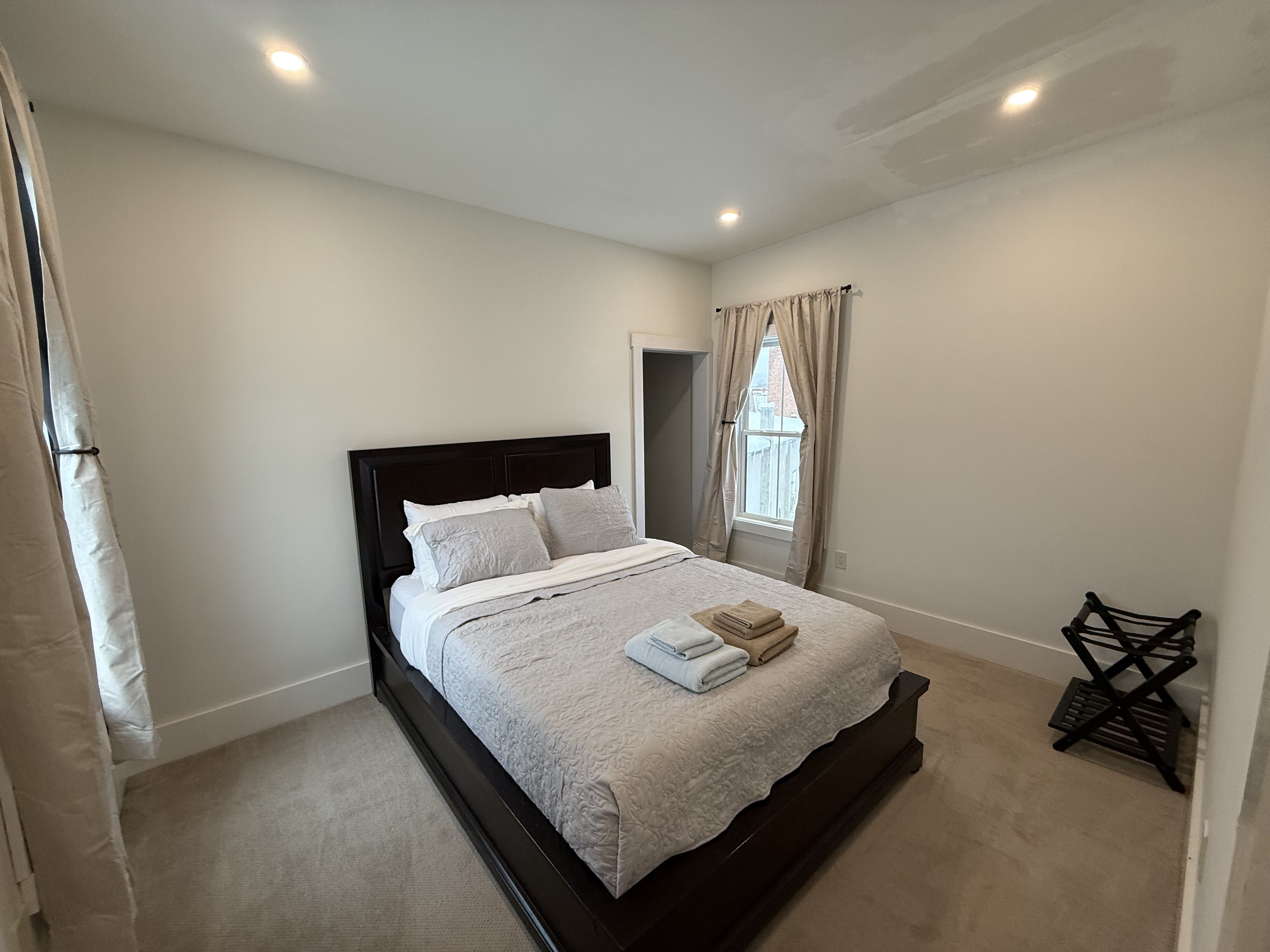 Bedroom three overlooking Okemo Mountain